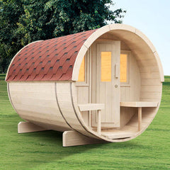 SAUNAONES™ Barrel Sauna Serenity Nature Air 1