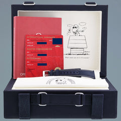 2022 Papers Omega Speedmaster 42mm Silver Snoopy Award 50th Anniversary 310.32.42.50.02.001 Box