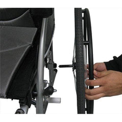 Karman Healthcare S-Ergo Folding Lightweight Ergonomic Wheelchair with Quick Release Axles