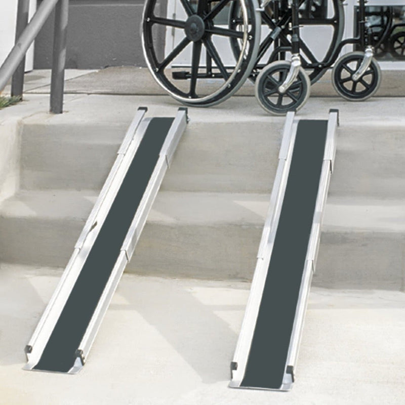 Robooter Retractable Lightweight Portable Powerchair Ramp