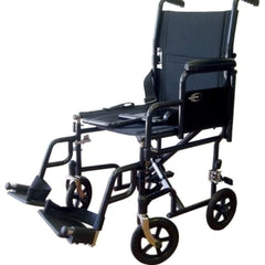 Karman Lightweight Folding Transport Wheelchair with Detachable Desk Arms - T-2700N