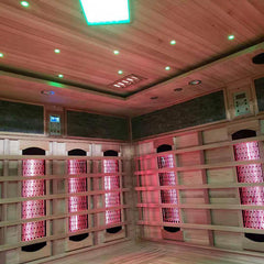 SAUNAONES™ 5-6 People Traditional Steam And Far Infrared Sauna Room Luxury 4