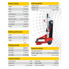 MobileStairLift Atlas Stair Climbing Wheelchair Lift - ATLS