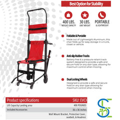 MobileStairLift EZ Evacuation Stair Chair - EVCH