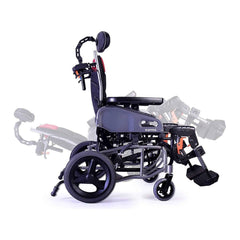 Karman Healthcare Tilt in Space Reclining Transport Wheelchairs - VIP2TR