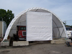 Rhino Shelter Portable Building (Round Style) 30’W x 40’L x 15’H – TR304015WHD