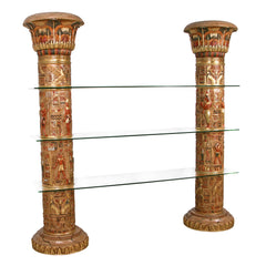 Design Toscano - Egyptian Columns of Luxor Shelves - AD868372