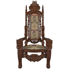 Design Toscano - The Lord Raffles Lion Throne Chair - AF1038