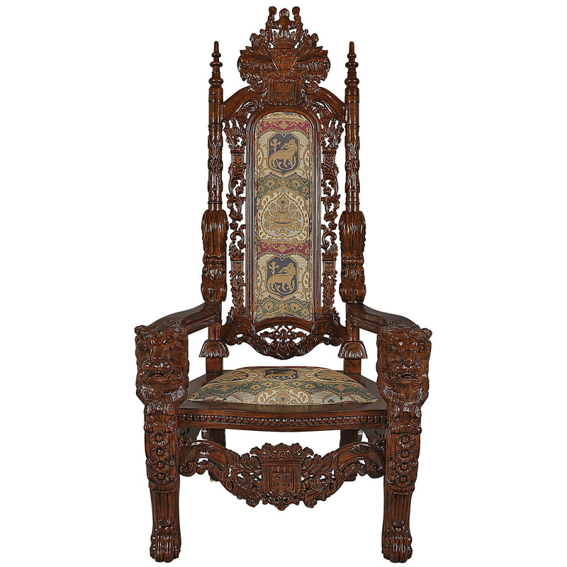 Design Toscano - The Lord Raffles Lion Throne Chair - AF1038