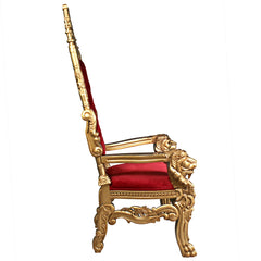 Design Toscano - Golden Lord Raffles Lion Throne Chair - AF1282