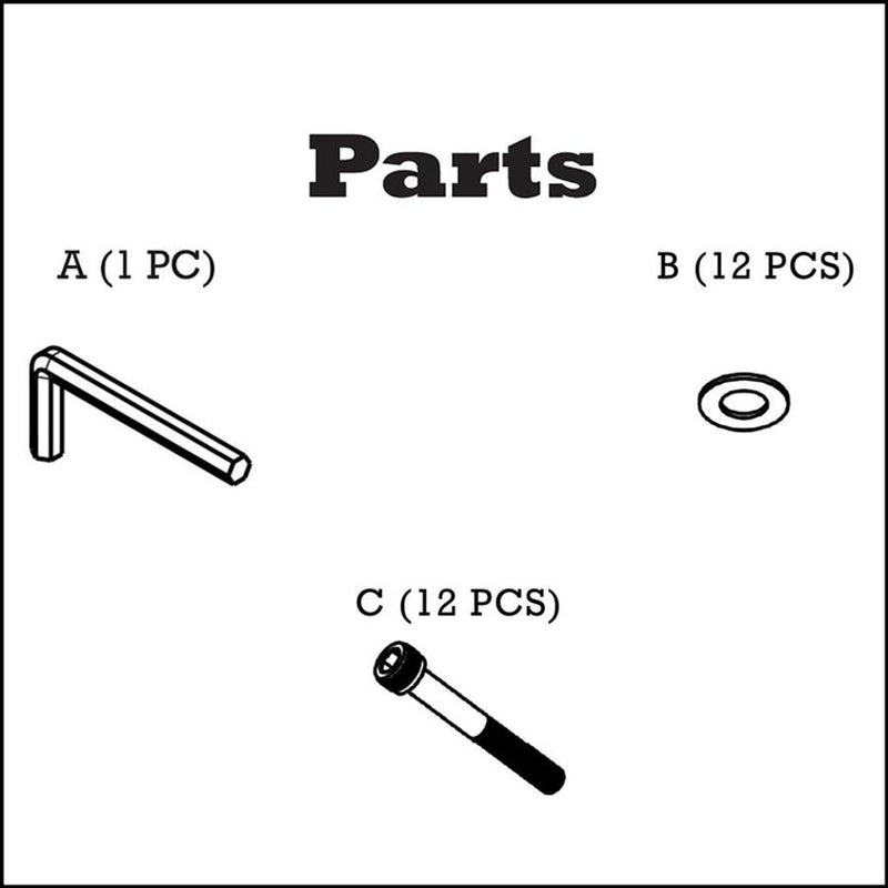 Design Toscano - Replacement Hardware for The Veronique Double Rolled-Arm Chaise - AF1607HDW