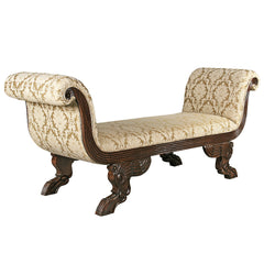 Design Toscano - The Veronique Double Rolled-Arm Chaise - AF1607