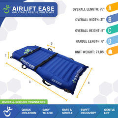 MobilePatientLift Airlift Ease Inflatable Stretcher - MP-P06