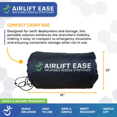 MobilePatientLift Airlift Ease Inflatable Stretcher - MP-P06