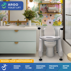 MobilePatientLift ArGo Electric Toilet Lift - MP-P03