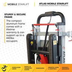 MobileStairLift Atlas Stair Climbing Wheelchair Lift - ATLS