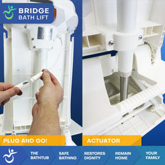 MobilePatientLift Bridge Bath Lift - MP-P01