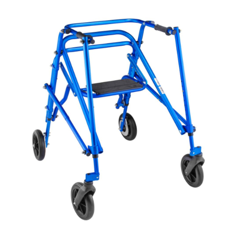 Circle Specialty Klip 4-Wheel Posterior Gait Trainer with Flip Up Seat & 8-outdoor wheel - KP518-28-38-48