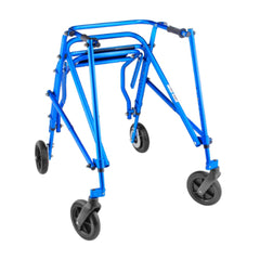 Circle Specialty Klip 4-Wheel Posterior Gait Trainer with Flip Up Seat & 8-outdoor wheel - KP518-28-38-48