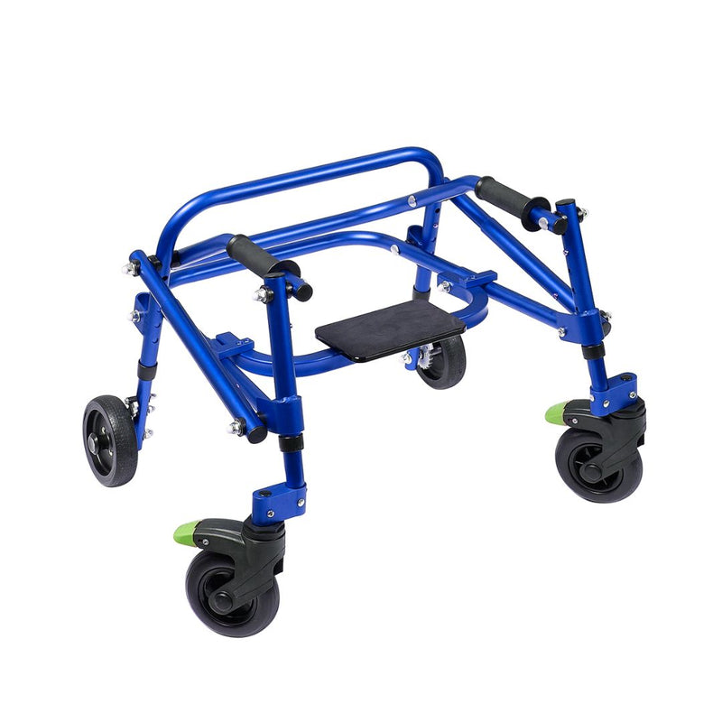 Circle Specialty Klip 4-Wheel With Flip-Up Seat posterior Pediatric Walker - KP510-20-30-40