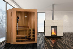 SAUNAONES™ 2 Person Traditional Steam Sauna Modern Relax