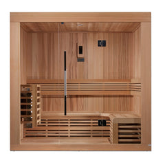 SAUNAONES™ 3 PERSON TRADITIONAL STEAM SAUNA MODERN RELAX 2