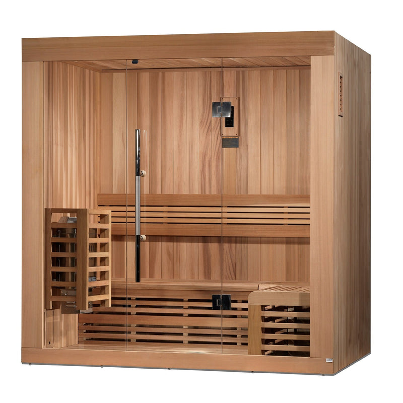 SAUNAONES™ 3 PERSON TRADITIONAL STEAM SAUNA MODERN RELAX 2