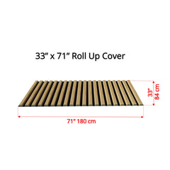 Dundalk LeisureCraft 33"x71" Roll Up Cover - 602405