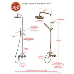 Dundalk LeisureCraft Premium Shower Hardware