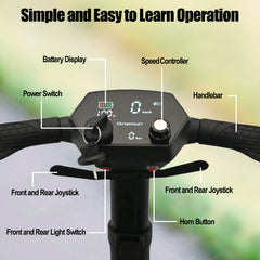HK Easy Travelling ES02 Lightweight Folding Mobility Scooter – Portable & Travel-Friendly