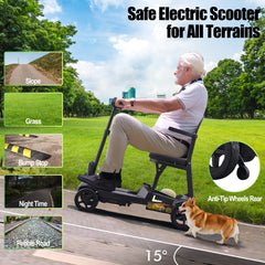 HK Easy Travelling ES02 Lightweight Folding Mobility Scooter – Portable & Travel-Friendly