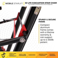 MobileStairLift EZ LITE Evacuation Chair - EVCH-L