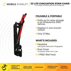 MobileStairLift EZ LITE Evacuation Chair - EVCH-L