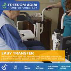 MobilePatientLift Freedom Aqua Patient Transfer Lift - FCOM-02