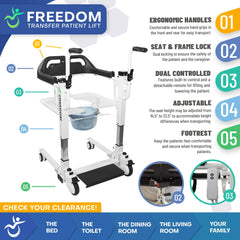 MobilePatientLift Freedom Transfer Patient Lift - FCOM