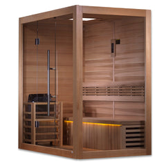 SAUNAONES™ 3-4 Person Traditional Steam Sauna Modern Relax 5