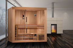 SAUNAONES™ 3 PERSON TRADITIONAL STEAM SAUNA MODERN RELAX 2