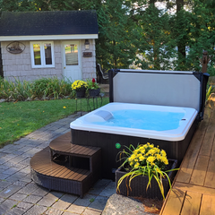 Canadian Spa Company Gander 4-Person 15-Jet Portable Hot Tub - KH-10099