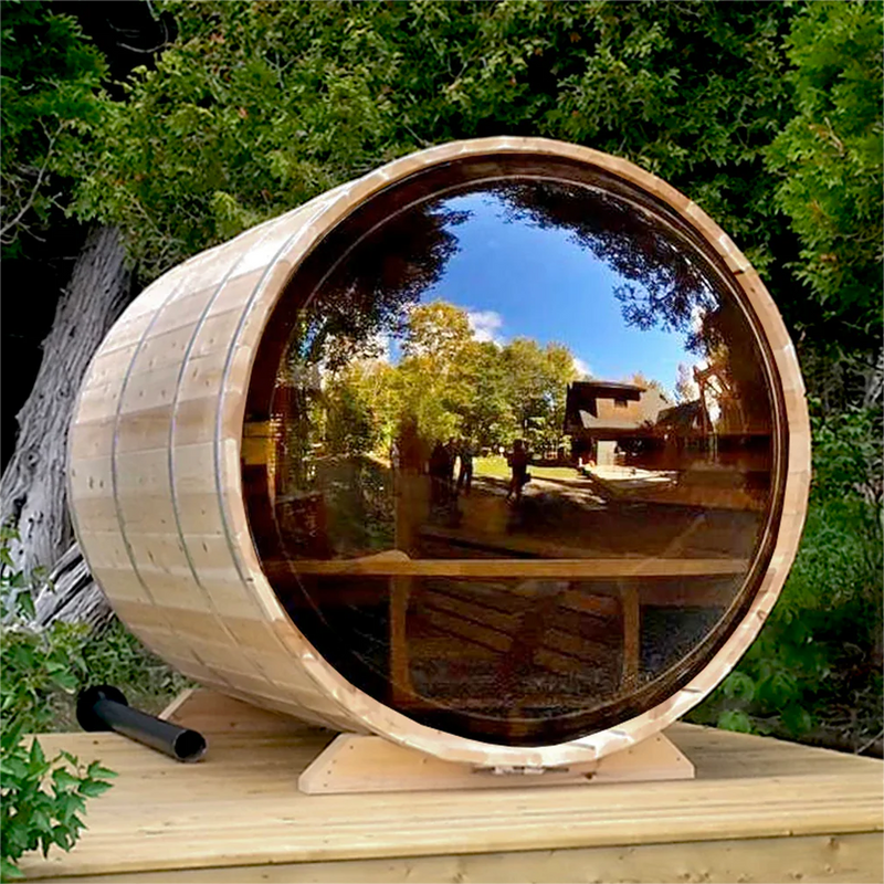 SAUNAONES™ Barrel Sauna Serenity Nature Air 4