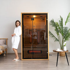 SAUNAONES™ Luxury Ozone Dry Far Infrared Indoor Sauna