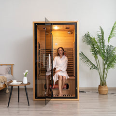 SAUNAONES™ Luxury Ozone Dry Far Infrared Indoor Sauna