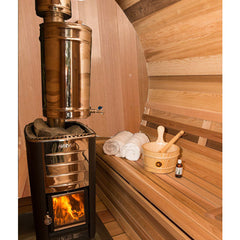 Dundalk LeisureCraft Sauna Chimney & Heat Shield Set for out the Top - BSB214