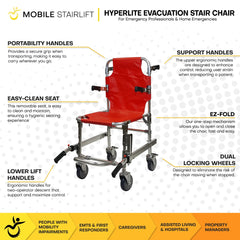 MobileStairLift HyperLite Stair Chair - MS-P01