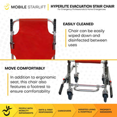 MobileStairLift HyperLite Stair Chair - MS-P01