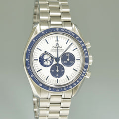 2022 Papers Omega Speedmaster 42mm Silver Snoopy Award 50th Anniversary 310.32.42.50.02.001 Box