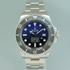 MINT PAPERS Rolex Sea-Dweller Deepsea James Cameron Blue 126660 44mm Watch