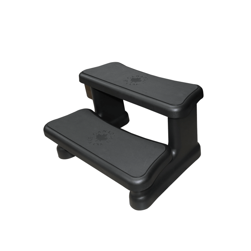 Canadian Spa Company Universal Spa Steps - Black - KF-10061