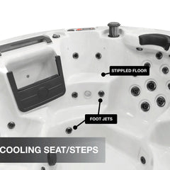 Canadian Spa Company Ottawa 5-Person 38-Jet Hot Tub - KH-10140