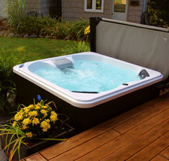 Canadian Spa Company Saskatoon 4-Person 12-Jet Portable Hot Tub - KH-10084