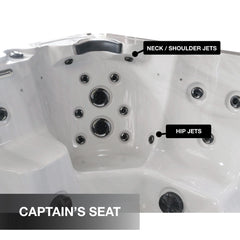 Canadian Spa Company Erie SE GL 6-Person 46-Jet Hot Tub - KH-10104